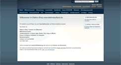 Desktop Screenshot of elektrokaufland.de